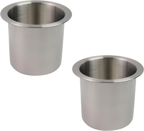 2pcs stainless steel cup - steel,