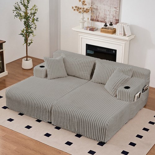 Zafly double chaise - 85“w,