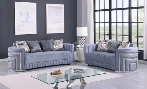 New 2pc gray - 2pc, silver