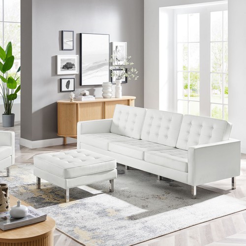 Loft tufted vegan - vegan, leather