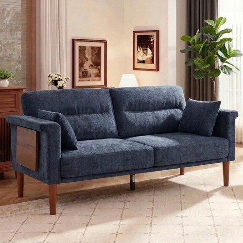 Loveseat sofa chenille - 69",