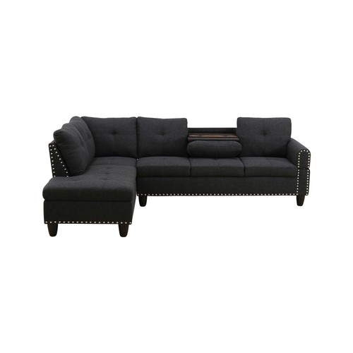 Shaped convertible sectional - l-shaped,