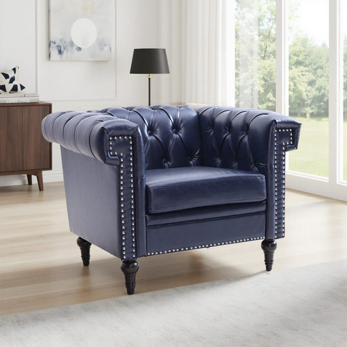 Chesterfield faux leather - chesterfield,