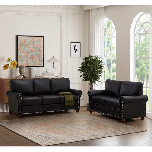 Faux leather pieces - faux,