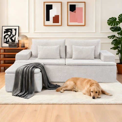 Boneless sectional couch with - sectional,