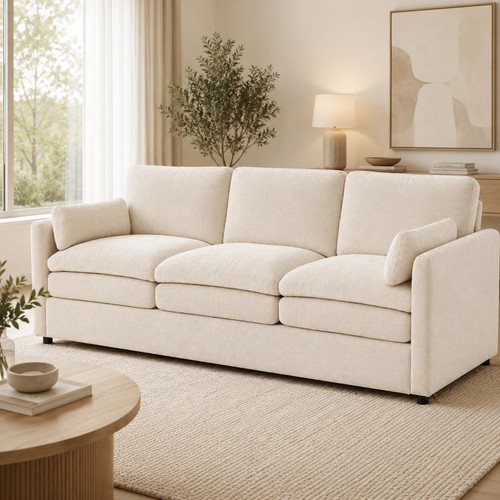 Seater chenille sofa - 89",