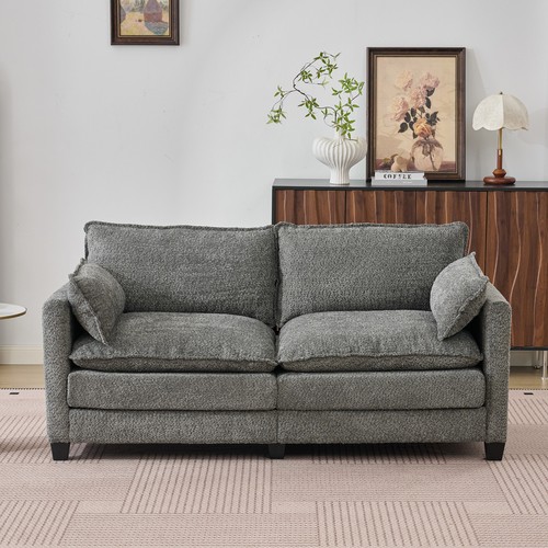 Modular loveseat sofa with - with, 27"