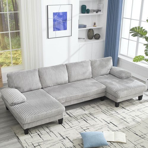 Shaped sectional sofa - sofa, couch