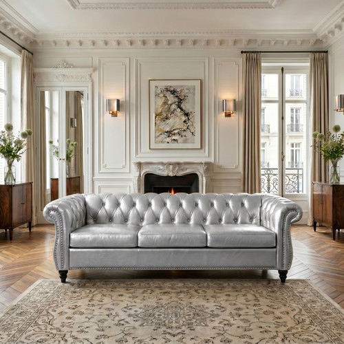 Chesterfield seats faux - chesterfield, 3