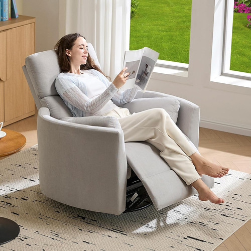 Power recliner nursery chair - power,