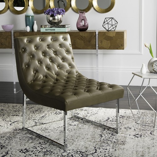 Safavieh hadley leather tufted - safavieh,