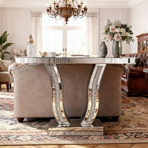 Inch modern mirrored silver - mirrored,