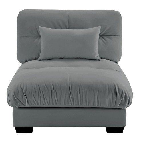 Milano armless sofa pillow - armless, w/1