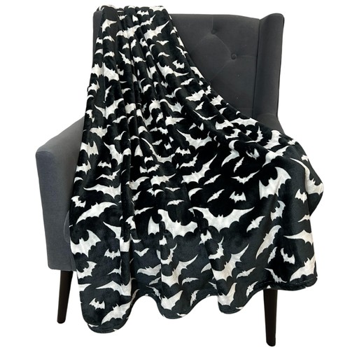 Spooky halloween throw blanket - spooky,