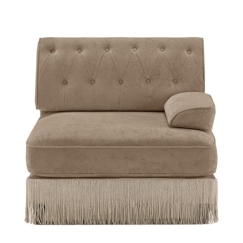 Sofa rsf velvet - velvet, -camel