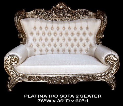 Grand carved platina seating - grand,