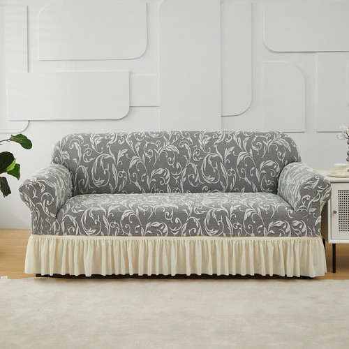 Essential twill ruffled sofa - ruffled,